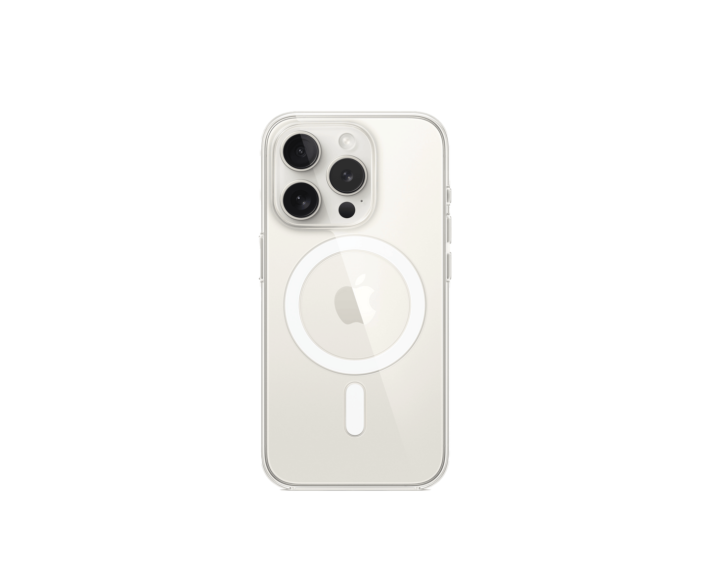 Funda iPhone 15 Pro MagSafe Transparente